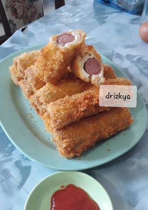 Foto resep Roti Goreng Sosis
