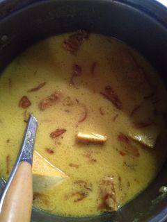 Foto resep Sayur tahu santan