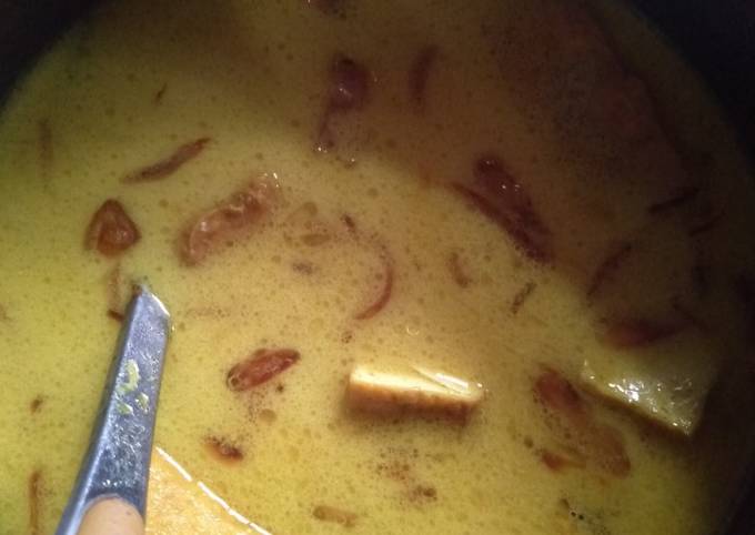 Wajib coba! Bagaimana cara bikin Sayur tahu santan yang sedap