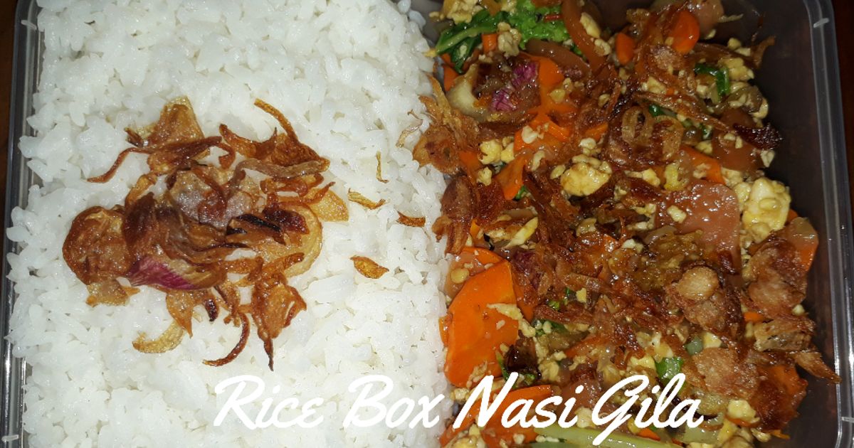 Resep nasi rice box rumahan enak dan mudah - Cookpad