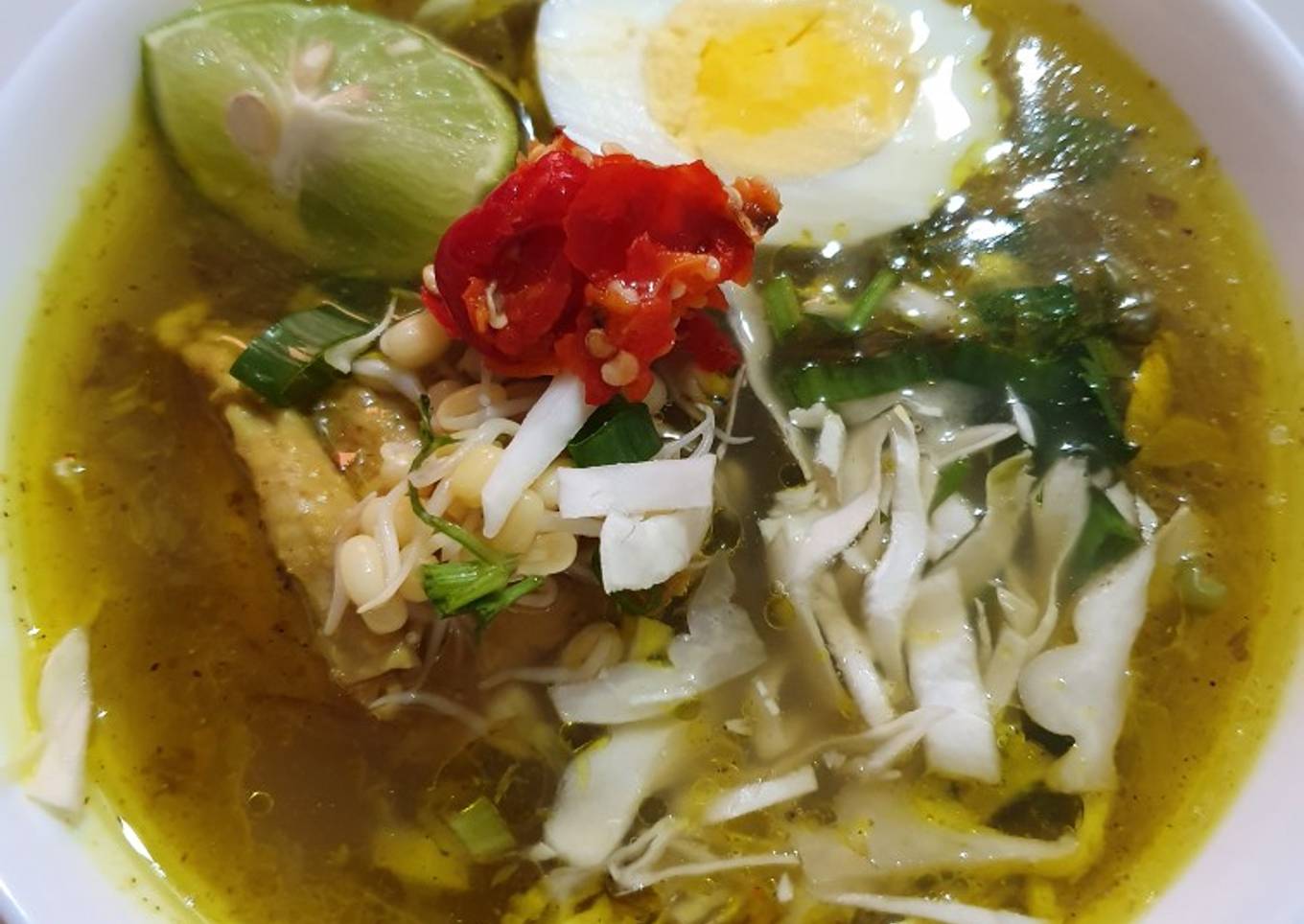 Soto ayam bening