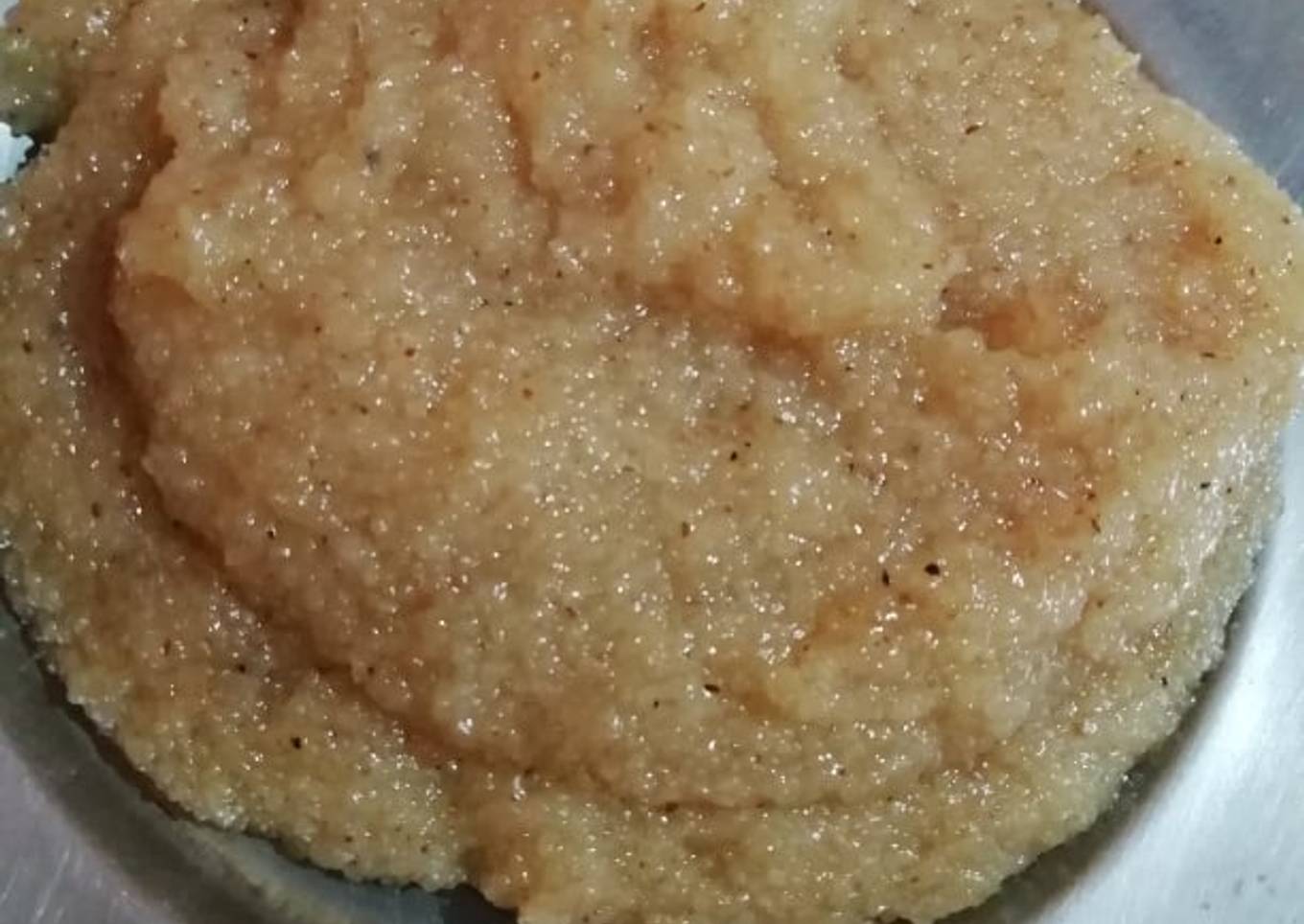 Semolina halwa