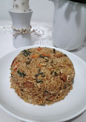 Foto resep Nasi goreng sayur