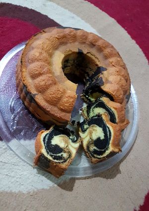 Foto resep Marble Cake 3 Rasa