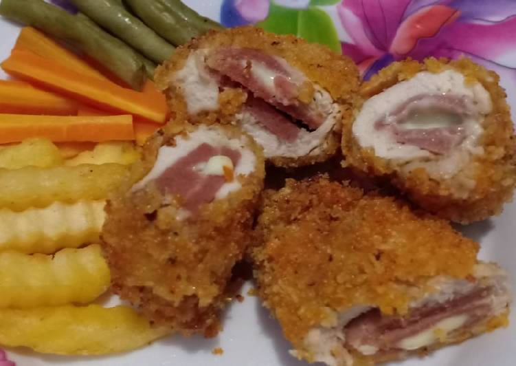 Chicken Cordon Bleu anti gagal