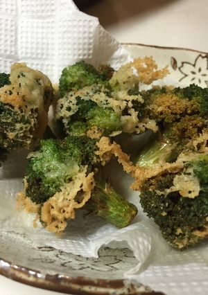 A picture of Delicious! Broccoli Tempura.
