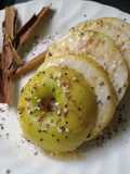 Snack de manzana y canela
