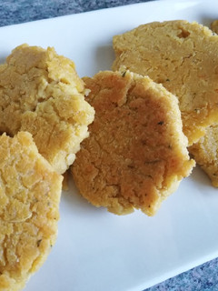 Una foto de Tortitas de garbanzos