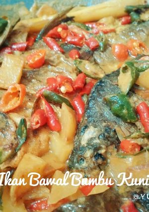 Foto resep Ikan Bawal Bumbu Kuning Pedas