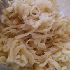 A picture of Fideos caseros simples.