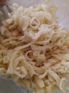 Una foto de Fideos caseros simples