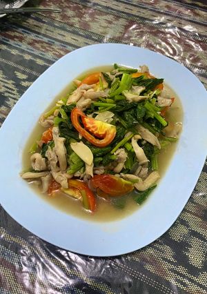 Foto resep Tumis Sawi Jamur Simple