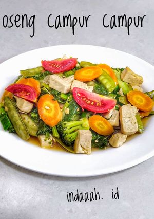 Foto resep Oseng campur campur