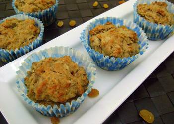 Popular Recipe Eggless Banana  Raisins Muffins Yummy Popular Recipe Eggless Banana  Raisins Muffins Yummy