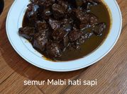 Gambar hati sapi kecap