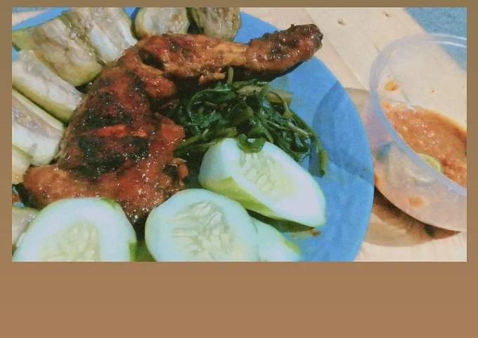 Resep Ayam Bakar Kecap Rempah Manis Gurih Legit Dan Sambal Tempong