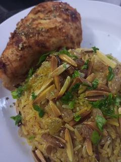 صورة لوصفة مندي يمني...ولا ألذ 🤤😋