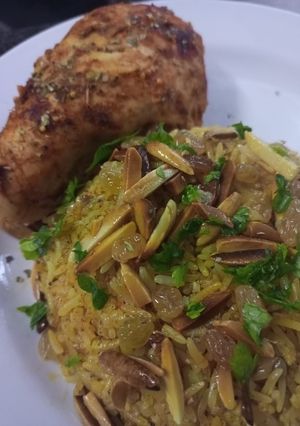 صورة لوصفة مندي يمني...ولا ألذ 🤤😋