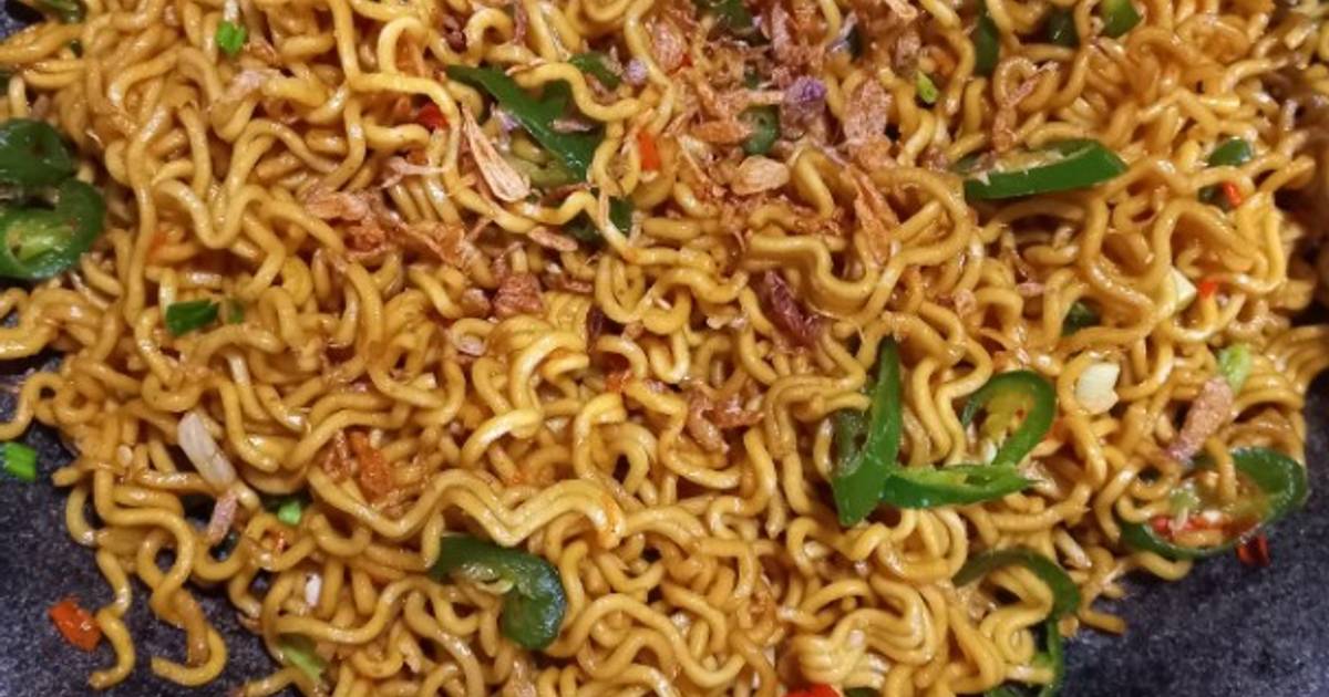 Resep Mie Goreng Cabe Ijo Mudah dan Praktis Dihidangkan