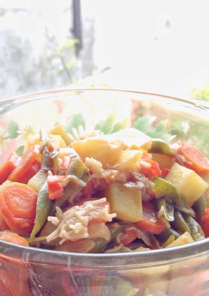 Foto resep Misua Tumis Sayur Pedas