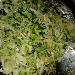 A picture of Fried cabbage.