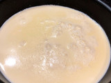 Homemade fresh soy milk