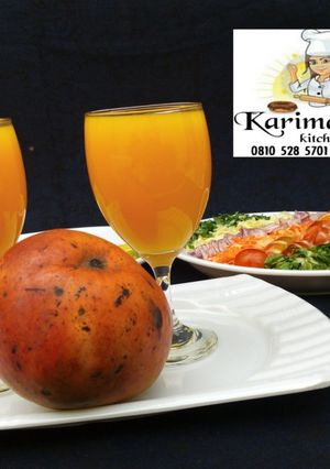 A picture of Mango juice.