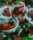Ensalada de tomates y olivas #sosadricocina#recetaseconimicas