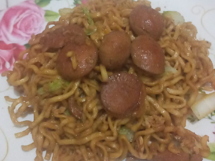 Resep Mie Goreng Sosis Anti Gagal