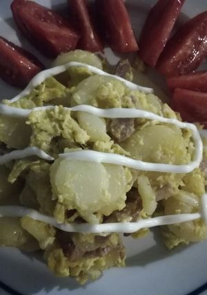 Tarjás vacsi recept fotója