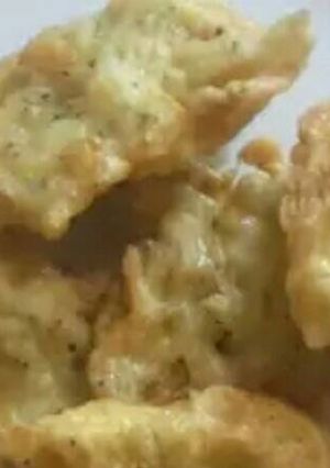 Foto resep Peyek teri nasi