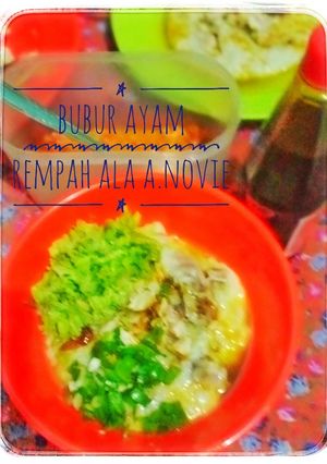 Foto resep BuBur Ayam Rempah Ala A.NoviE