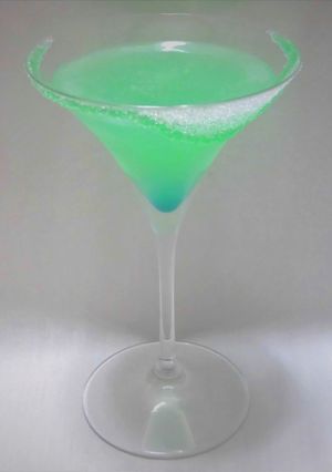 A picture of Emerald Ocean Cocktail.