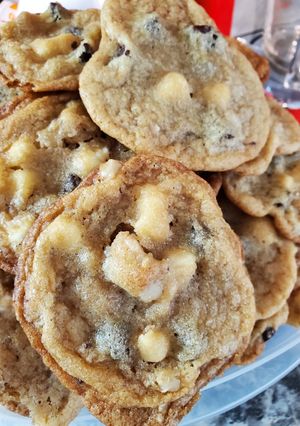 A picture of Double Chocolate Chip Cookies.