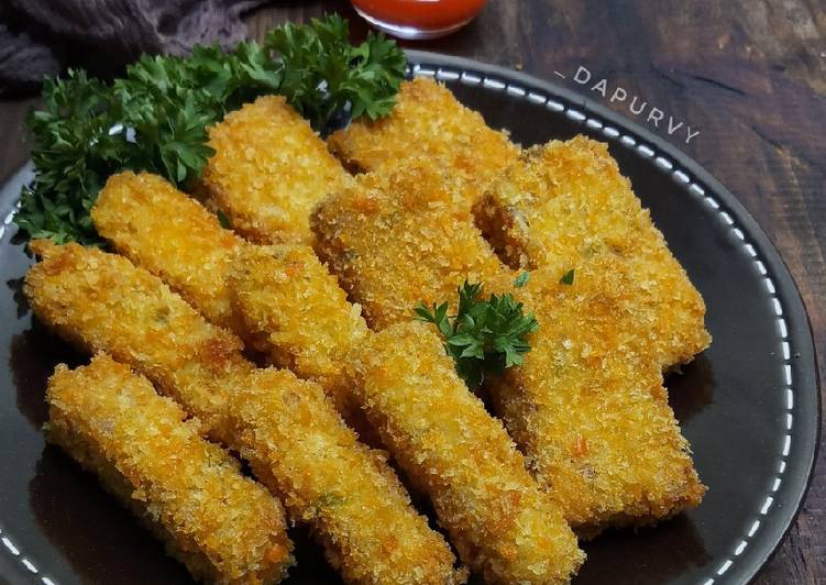 NUGGET KORBITA Kornet Bihun Tahu