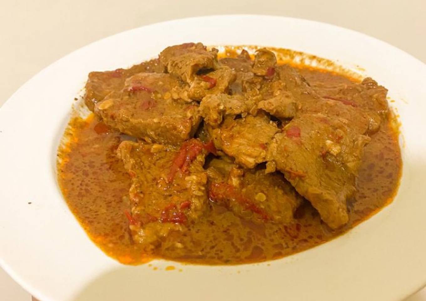 Rendang Daging bumbu Instan