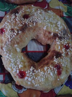 Una foto de Rosca de Pascuas fácil y económica