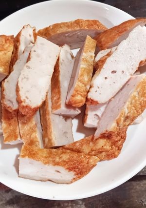 Hình của món Chả mỡ heo.