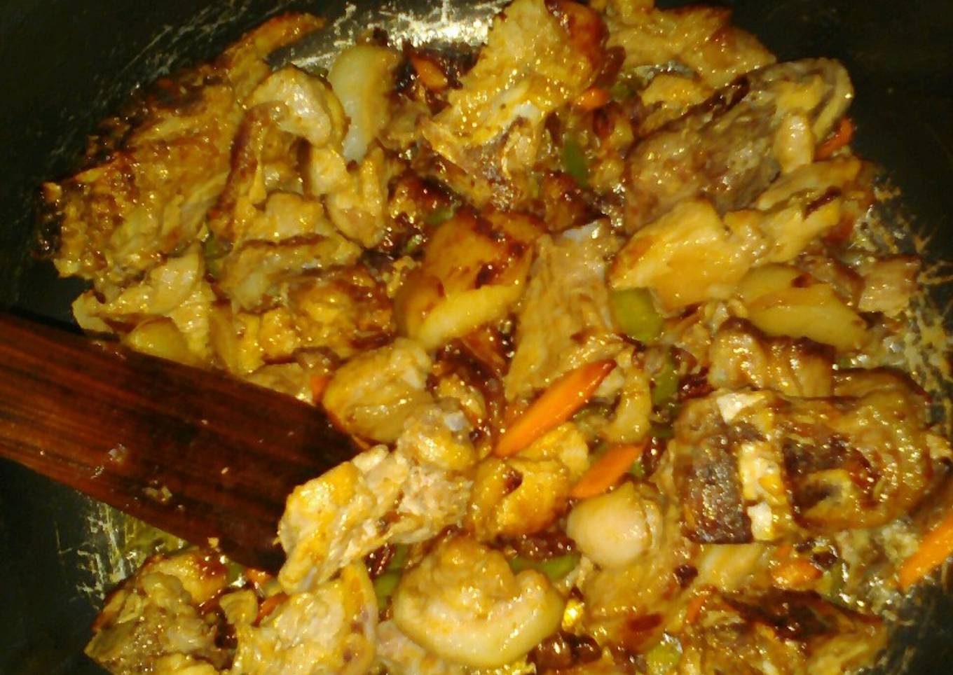 Pork wet fry