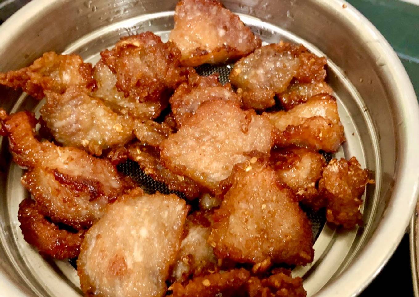 Babi goreng mudah - bahan sederhana
