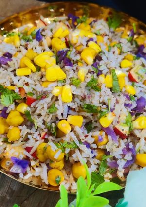 A picture of Colourful Rice Salad.