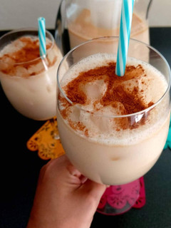 Una foto de Horchata de amaranto vegano