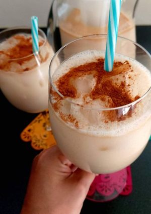Una foto de Horchata de amaranto vegano