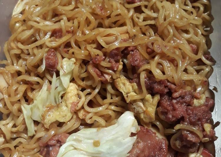 Indomie goreng kari simpel