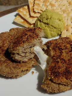 Una foto de Hamburguesa de quinua carnívora