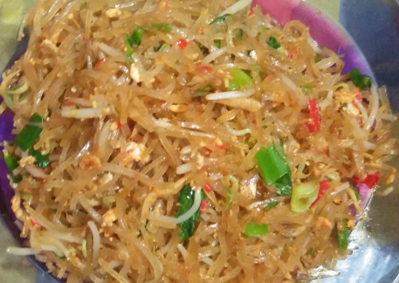 Mie sagu goreng khas riau