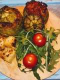 Zucchine tonde con ripieno di tonno