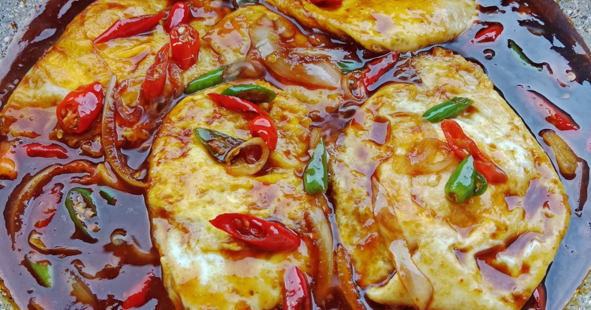 Resep Telur Saus Rasanya Maknyus