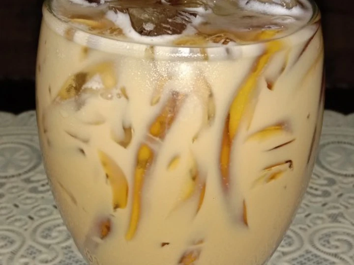 Cara Mudah Menyiapkan Resep Es cincau capucino yang Bikin Ngiler Anti Ribet, Bikin Ngiler