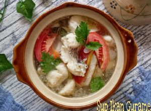 Foto resep Soup Ikan Gurame Kuah Bening